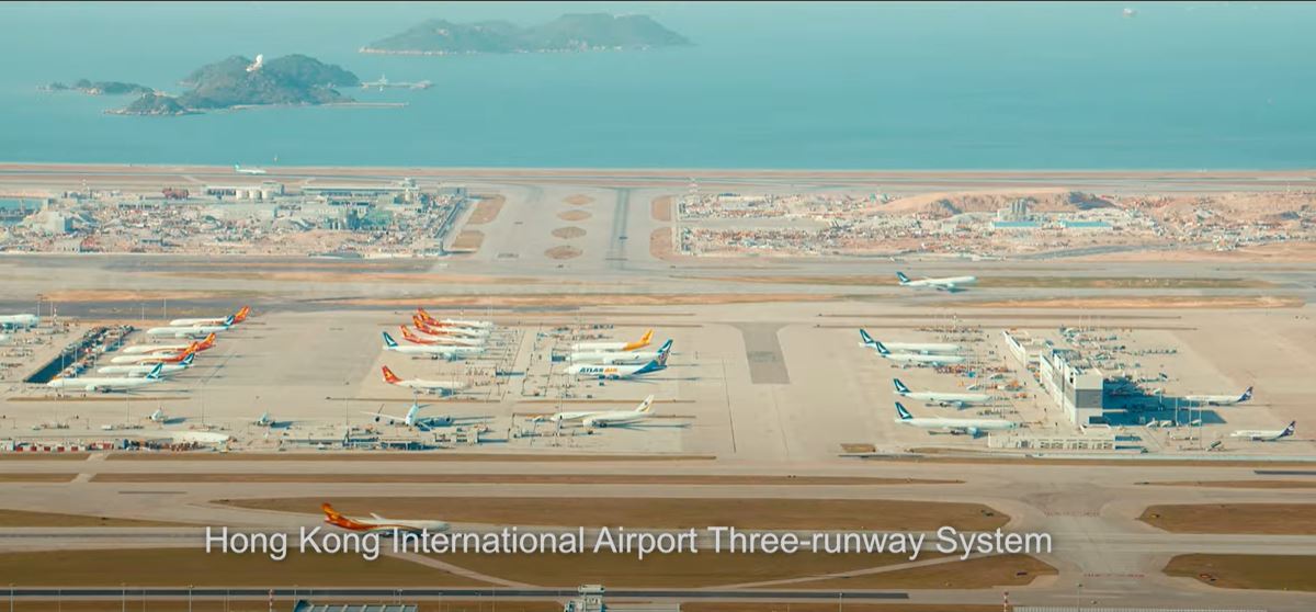 YouTube Trailer of Hong Kong International Airport Three-runway System